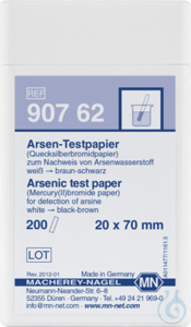 Arsenic test paper(mercury bromide pap.) Arsenic test paper (mercury bromide...