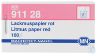Lackmuspapier rot, Heft Lackmuspapier rot Heft à 100 Streifen 10 x 75 mm Mindestbestellmenge 5 Stück