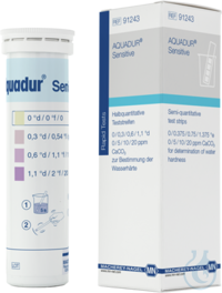 AQUADUR Sensitive/50 AQUADUR Sensitive languettes echelons: 0-0,3-0,6-1,1 °d / 0-5-10-20 ppm...