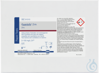 QUANTOFIX Zink Teststäbchen 6 x 95 mm Messbereich: 0-2-5-10-25-50-100 mg/L Zn2+ Pg. à 100...