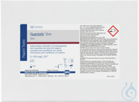 QUANTOFIX Zinc languettes test 6 x 95 mm domaine de mesure : 0-2-5-10-25-50-100 mg/L Zn2+...