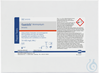 QUANTOFIX Ammonium Teststäbchen 6 x 95 mm Messbereich: 0-10-25-50-100-200- 400 mg/L NH4+ Pg. à...