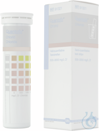 QUANTOFIX Chloride QUANTOFIX Chloride test strips 6 x 95 mm measuring range:...