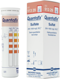 QUANTOFIX Sulphate QUANTOFIX Sulphate test strips 6 x 95 mm measuring range:...