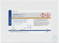 QUANTOFIX Arsenic 10 QUANTOFIX Arsenic 10 test strips 6 x 95 mm measuring...