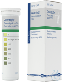 QUANTOFIX Peracetic acid 500 QUANTOFIX Peracetic acid 500 test strips 6 x 95...