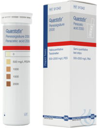 QUANTOFIX Peracetic acid 2000 QUANTOFIX Peracetic acid 2000 test strips 6 x...