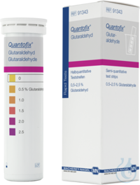 QUANTOFIX Glutaraldehyde QUANTOFIX Glutaraldehyde test strips 5,5 x 95 mm...