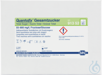 Quantofix® Teststäbchen, Gesamtzucker 6x95 mm, Dose mit 100 Teststreifen Kein...