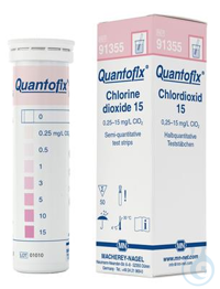 QUANTOFIX chlorine dioxide 15 QUANTOFIX chlorine dioxide 15 test strips 6 x...