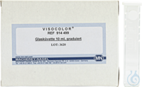 VISO Glasküvette 10 mL, graduiert VISOCOLOR Glasküvette 10 mL graduiert