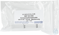 VISO Compensation cell VISOCOLOR Compensation cell with 5 ml/10 ml marking