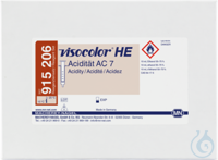 VISO HE Acidity AC 7, refill pack VISOCOLOR HE Acidity AC 7 titration test...