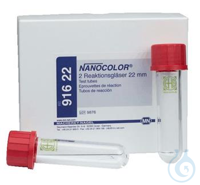 NANO test tubes 22 mm OD(pack of 2) NANOCOLOR Test tubes 22 mm OD pack of 2