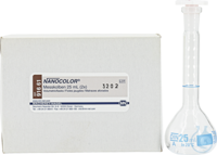 Nano Meßkolben, 25 mL, NS 10/19/PE Stopf