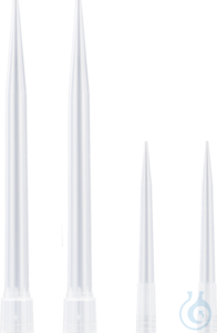 Nano Plastikspitzen 5-200 µl KHP/100 NANOCOLOR Plastikspitzen transparent für 5-200 µL...