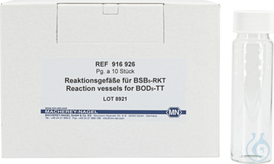 Reaktionsgefaesse fuer BSB5-RKT