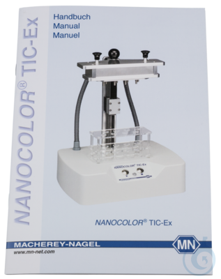 Manual NANOCOLOR TIC-EX