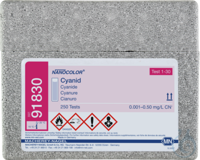 NANO Cyanide NANOCOLOR Cyanide standard test measuring range: 0.001-0.50 mg/L...