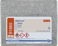 NANO Nitrate NANOCOLOR Nitrat standard test measuring range: 0.1-30.0 mg/L...