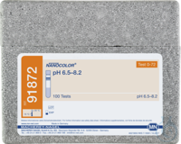 NANO pH 6,5-8,2 NANOCOLOR pH 6,5-8,2 Rundküvettentest Messbereich: pH 6,5-8,2 Pg. à 100 Bestimmungen