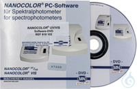 NANO PC-Software UV/VIS und VIS Software zur Übertragung und Bearbeitung von Daten und Spektren...