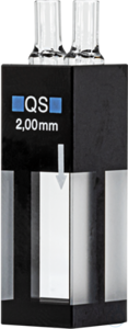 NANO flow cell, quartz glass, 2 mm NANOCOLOR flow cell, quartz glass optical...