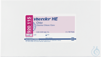 VISO HE Chlorine, refill pack VISOCOLOR HE Chlorine highly sensitive test kit...