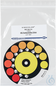 VISO HE Colour comparison disk Chlorine VISOCOLOR HE Colour comparison disk...
