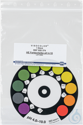 VISO HE Farbscheibe pH 4-10