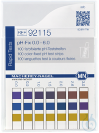 pH-Fix 0.0-6.0 pH-Fix 0.0-6.0 indicator sticks measuring range: pH...