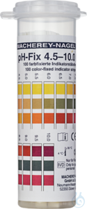 pH-Fix 4,5-10,0 PT Indikatorstäbchen in Plastik-Runddose mit Schnappdeckel Messbereich: pH...