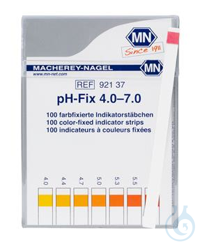 pH-Fix indicator sticks pH 4.0 - 7.0/100 pH-Fix 4.0-7.0 indicator sticks...