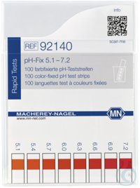 pH-Fix 5,1-7,2 pH-Fix 5,1-7,2 Indikatorst&auml;bchen Messbereich: pH...