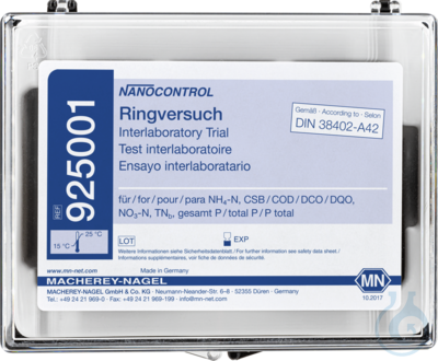 Nanocontrol Ringversuch