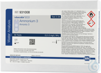 VISO ECO Ammonium 3 VISOCOLOR ECO Ammonium 3 colorimetric test kit measuring...
