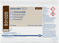 VISO ECO Chromium (VI) VISOCOLOR ECO Chromium (VI) colorimetric test kit...