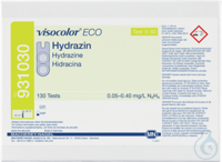VISO ECO Hydrazine VISOCOLOR ECO Hydrazine colorimetric test kit measuring...