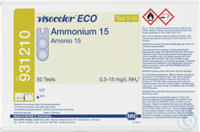 VISO ECO Ammonium 15, refill pack VISOCOLOR ECO Ammonium 15 colorimetric test...