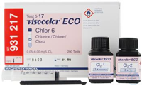 VISO ECO Chlorine 6, refill pack VISOCOLOR ECO chlorine 6 reagent set for...