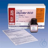 VISO ECO Iron 1, refill pack VISOCOLOR ECO Iron 1 colorimetric test kit -...