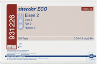 VISO ECO Iron 2, refill pack VISOCOLOR ECO Iron 2 colorimetric test kit -...