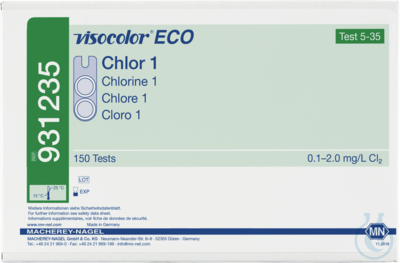 VISO ECO Chlor 1, frei und gesamt, Nfp.