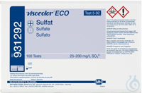 VISO ECO Sulfate, refill pack VISOCOLOR ECO Sulfate colorimetric test kit -...