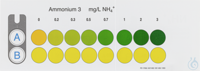 VISO ECO Ammonium 3 Colour card VISOCOLOR ECO Colour comparison disk Ammonium...