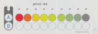 VISO ECO pH 4,0 - 9,0 Colour card VISOCOLOR ECO Colour comparison disk pH 4,0...
