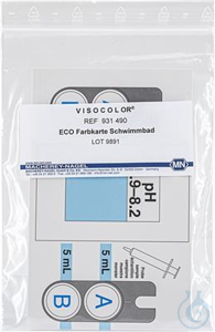 VISO ECO pH 6,9 - 8,2 Color card VISOCOLOR ECO Color comparison disk pH 6,9 -...