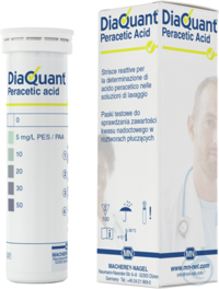 DiaQuant Peracetic acid DiaQuant Peracetic acid box of 100 test sticks 6 x 95 mm