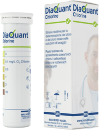 DiaQuant Chlorine DiaQuant Chlorine box of 100 test sticks 6 x 95 mm