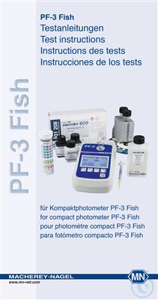 VISO PF-3 Fish test instructions VISOCOLOR test instruction for VISOCOLOR...